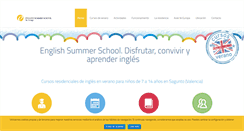 Desktop Screenshot of englishsummerschool.es